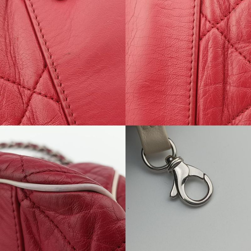 Chanel East West Red Lambskin A37694 12109680