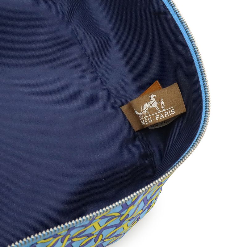 Hermes Eau De Voyage MM Travel Pouch Multi Pouch Clothes Case Chaine D'ancre