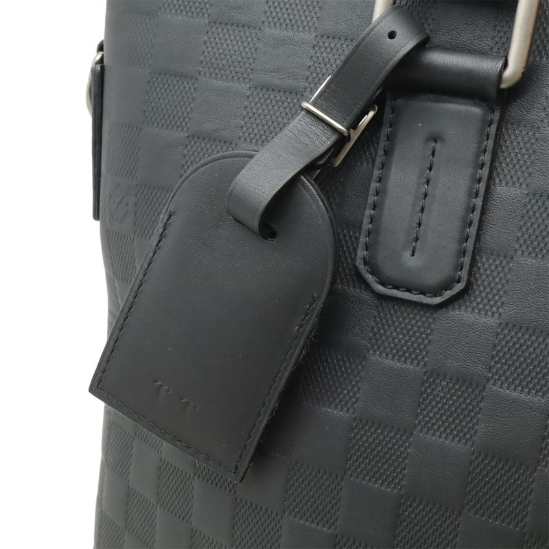 Louis Vuitton Damier Infini Daily Tote Bag Business Bag 2way Shoulder Bag Onyx