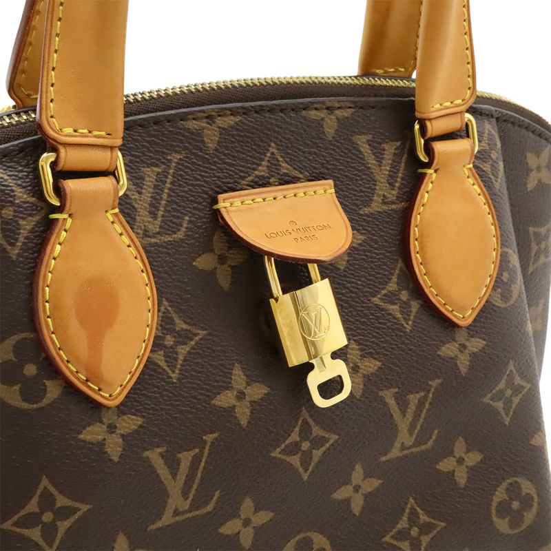 Louis Vuitton Monogram Rivoli PM Handbag Tote Bag Missing Shoulder Strap M44543