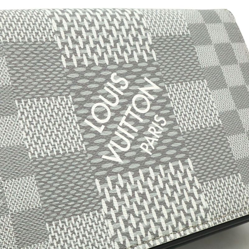 Louis Vuitton Damier Graphite 3D Studio Messenger Shoulder Bag 2WAY Clutch Bag