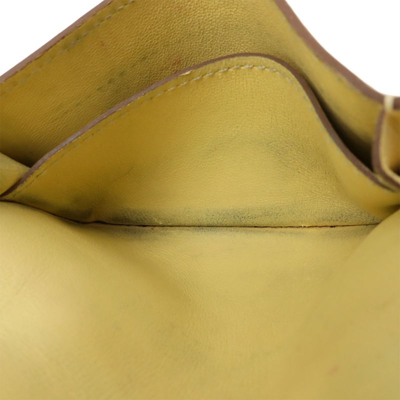 Hermes Dogon Card Case Coin Case Coin Purse Coin Purse Vosluft Leather Souffle
