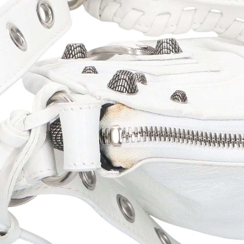 Balenciaga 671309 Lucagor XS Leather Shoulder Bag Men's XS