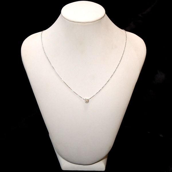 Tiffany & Co By-the-yard Diamond Necklace 59mm (023in) Pt950 Serial