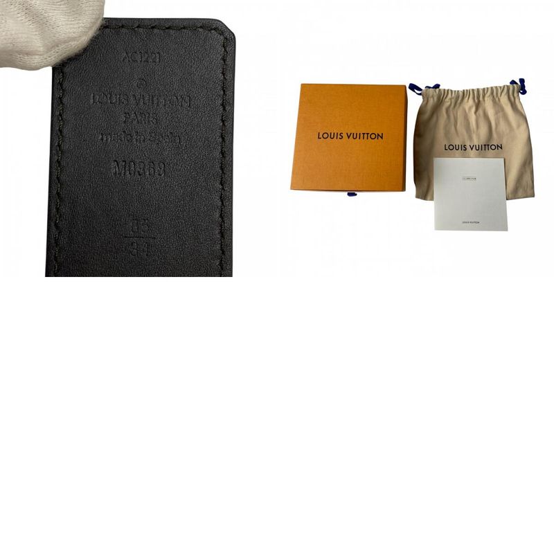 Louis Vuitton Men's Santure LV Bag Leather Belt M0368 Ac1221