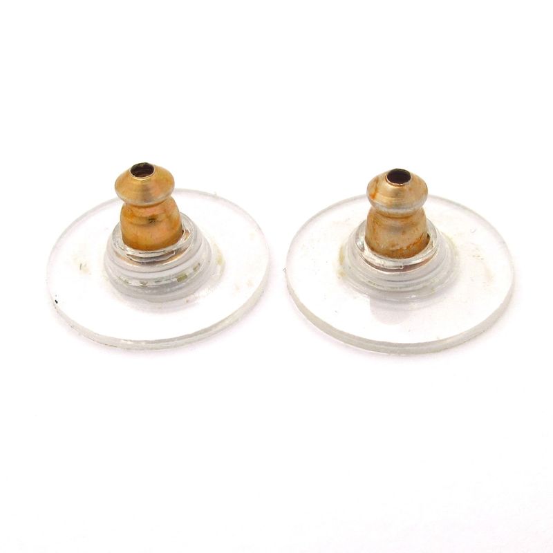 Saint Laurent Paris Earrings - Gold Signature/curved Chain/surgical