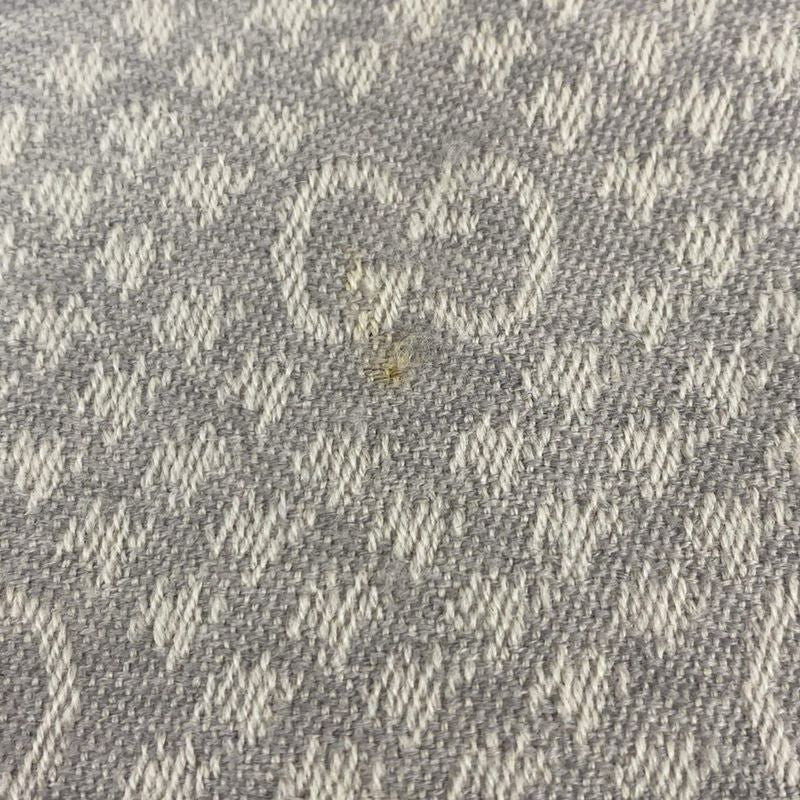 Gucci Stole (shawl) - Gray And White GG Pattern Wool