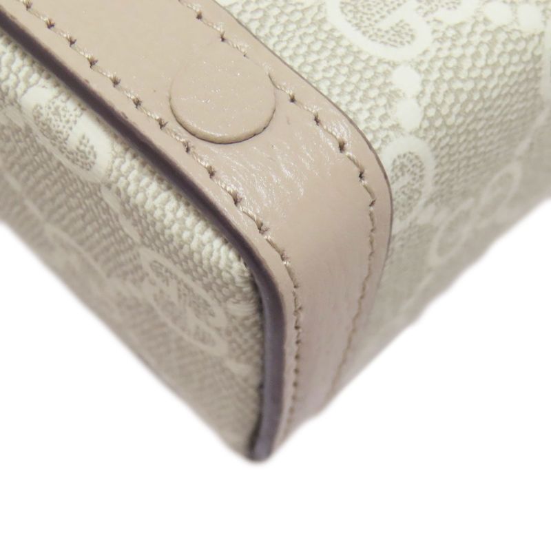 Gucci 699296 Mini Bag Horsebit GG Shoulder Bag PVC Women