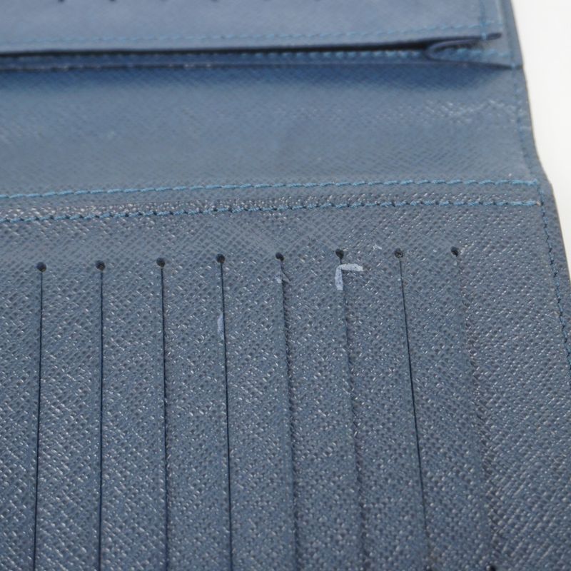 Louis Vuitton Taiga Portefeuille Ron M33404 Océan Men's Long Wallet