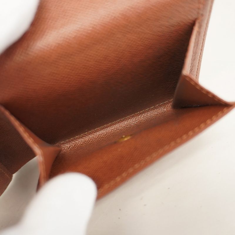 Louis Vuitton Wallet Monogram Portefeuille Marco NM M62288 Brown Men's