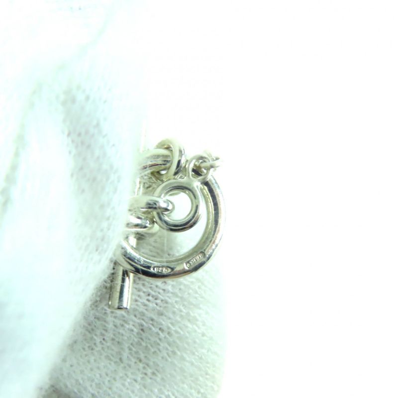 Hermes 925 Amulet Birkin Necklace Pendant Accessory Silver Weight