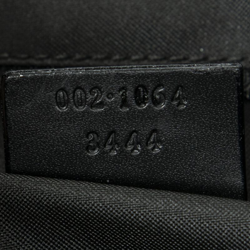 Gucci Balduto Tall Tote Black Jumbo GG Canvas A