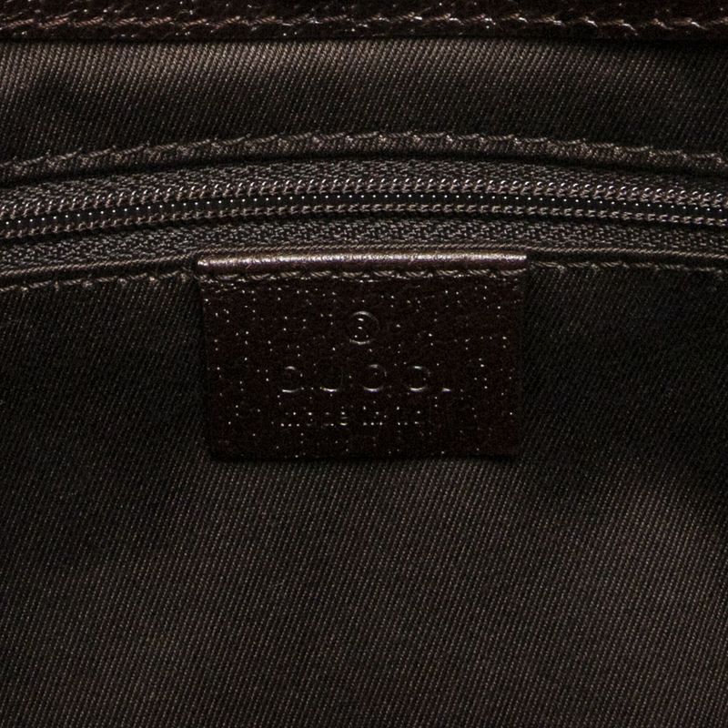 Gucci Tote Bag Beige/dark Brown GG Canvas A