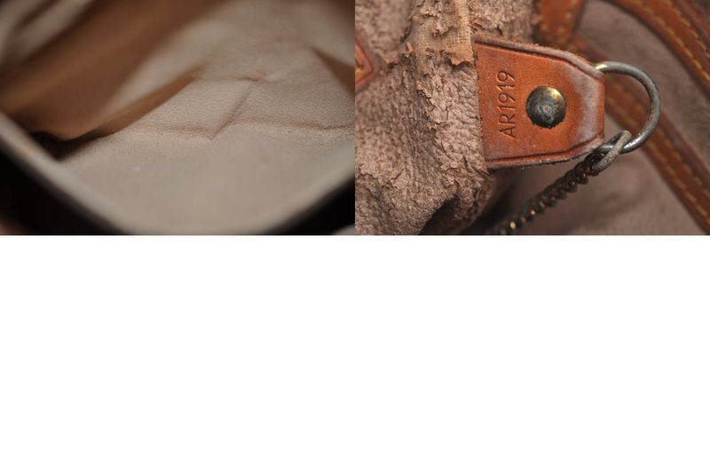 Louis Vuitton Monogram Bucket PM Shoulder Tote Bag M42238 Junk 1191n