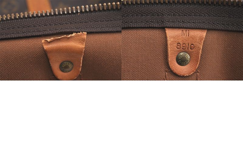 Louis Vuitton Monogram Keepall 60 Travel Boston Bag M41422 LV 3530n