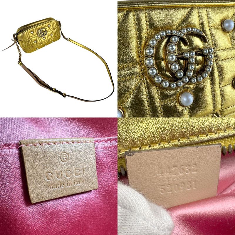Gucci Crossbody Shoulder Bag GG Marmont 447632