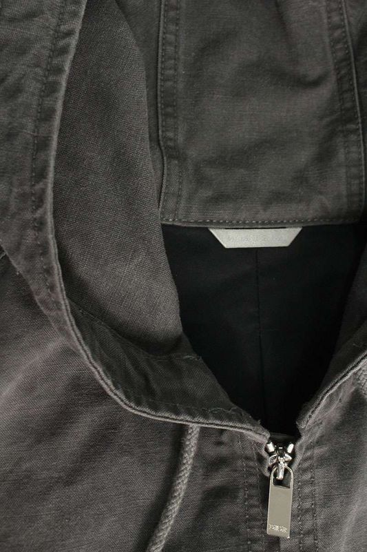 Dior 383d487ay520 Logo Embroidered Denim Bomber Blouson Men 46