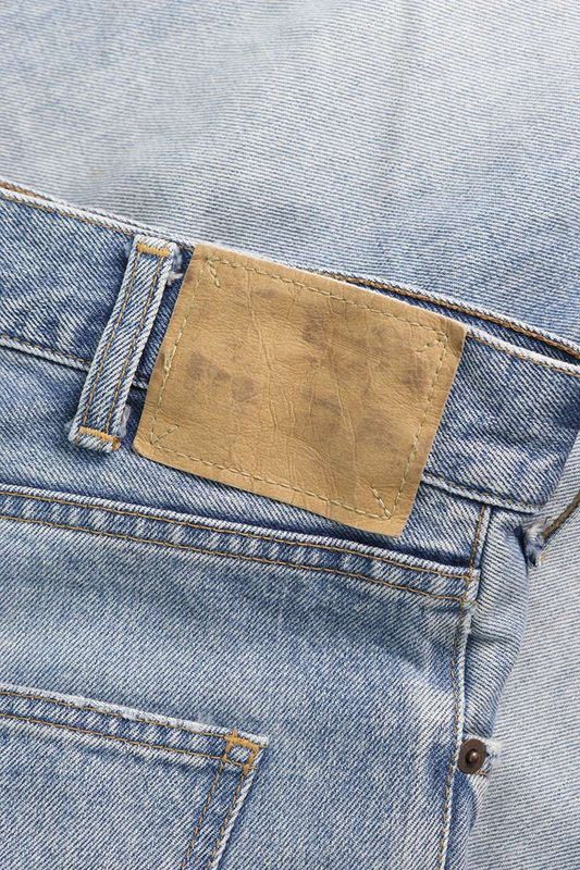 Celine N124 789D 07VS Washed Denim Pants Men's 30
