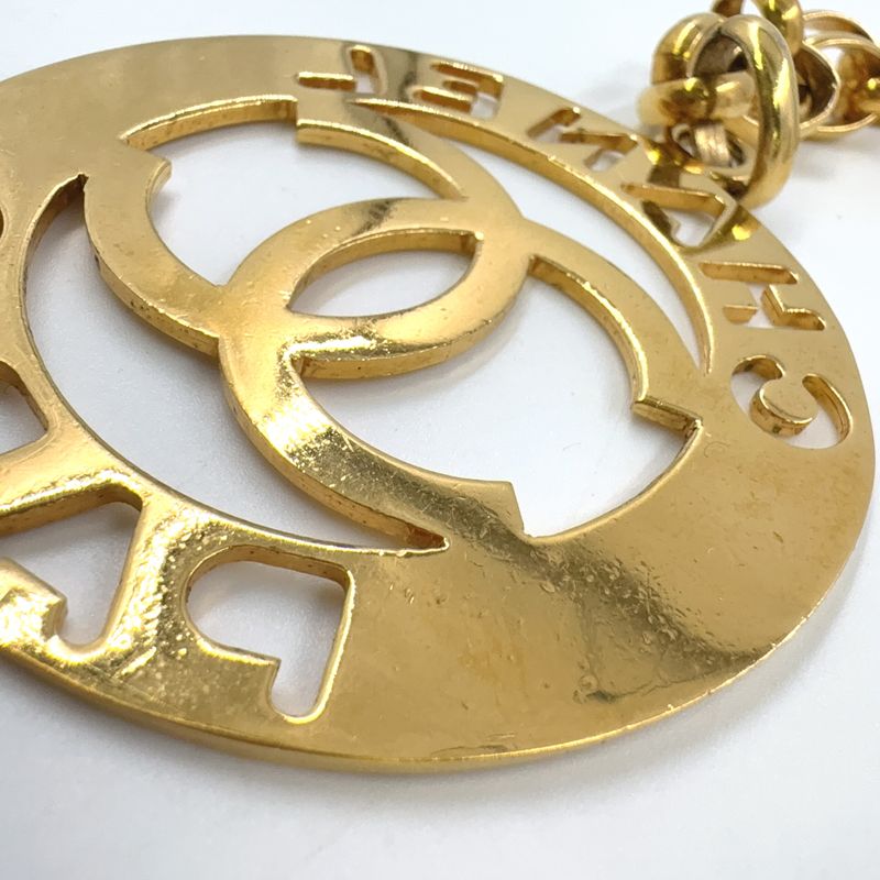 Chanel Deca Coco Mark Chain GP Gold Belt