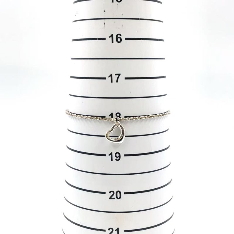Tiffany & Co Open Heart Sv925 Silver Bracelet