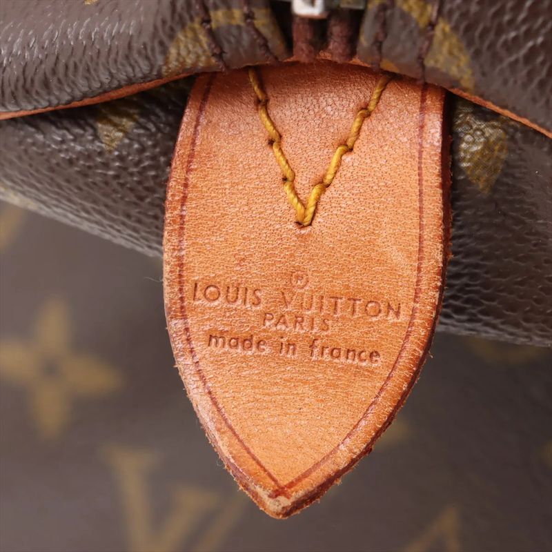 Louis Vuitton Monogram Keepall 55 M41424 Leather Boston Bag Business Travel