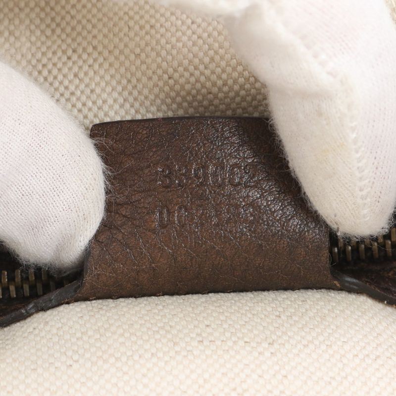 Gucci With Control Card Bamboo Laidback Crafty 339002 Leather Tote Bag Shoulder