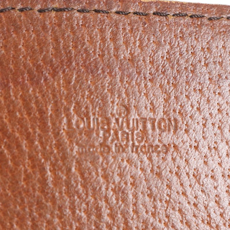 Louis Vuitton Monogram Cartesiere GM M51252 Leather Shoulder Bag Crossbody