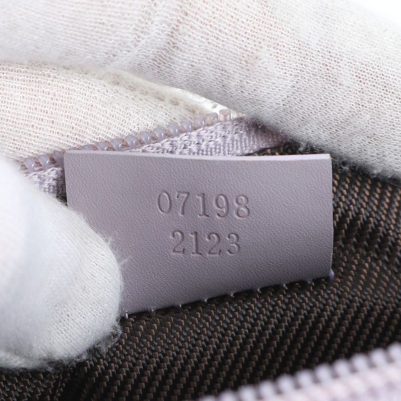 Gucci GG Canvas Leather Shoulder Bag Shoulder Accessory Pouch Tote Hand 07198