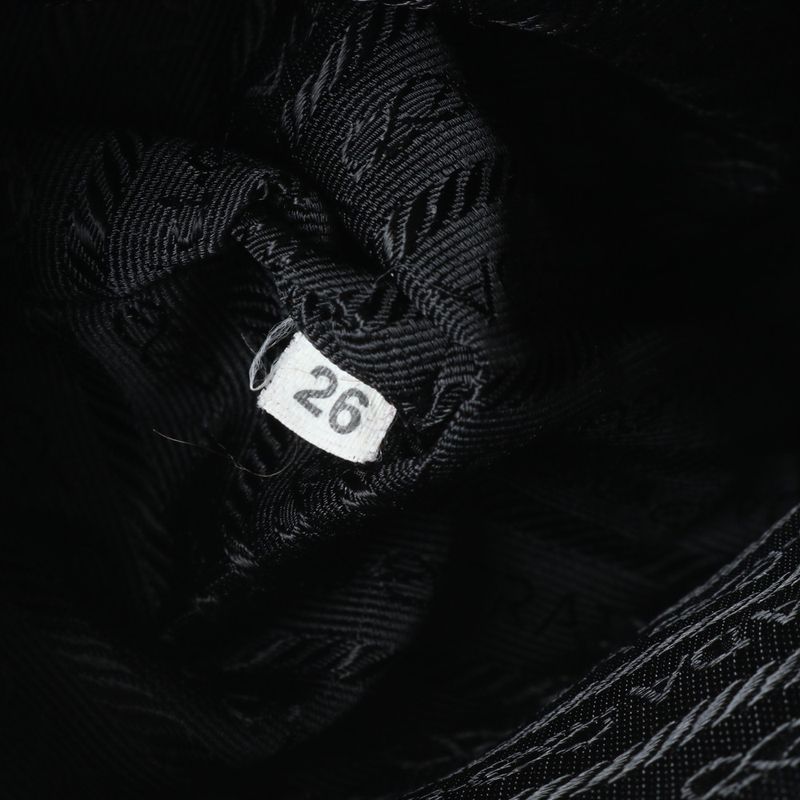 Prada Tessuto Nylon Triangle Logo B5469f Leather Shoulder Bag Crossbody