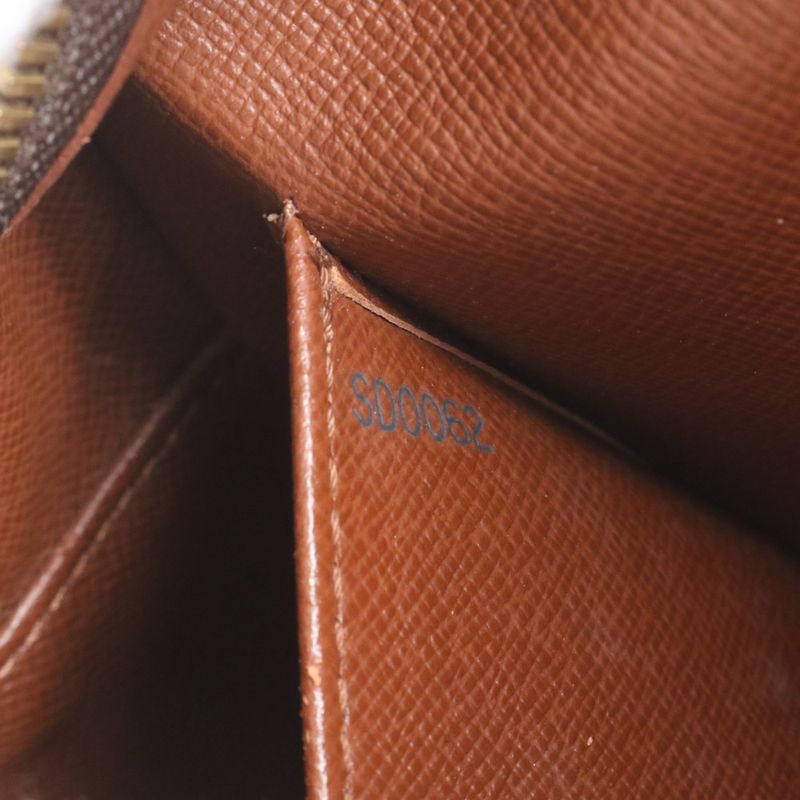 Louis Vuitton Monogram Cité MM M51182 Leather Tote Bag Shoulder Hand Brown