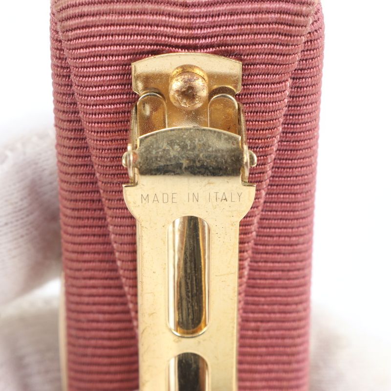 Collective 4-piece Set Fendi Ferragamo Vala Ribbon Zucca Barrette Hair Accessory