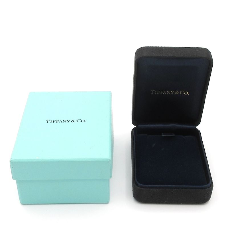 Tiffany & Co Necklace Atlas Bar 18K White Gold X Diamonds 3P Diamonds