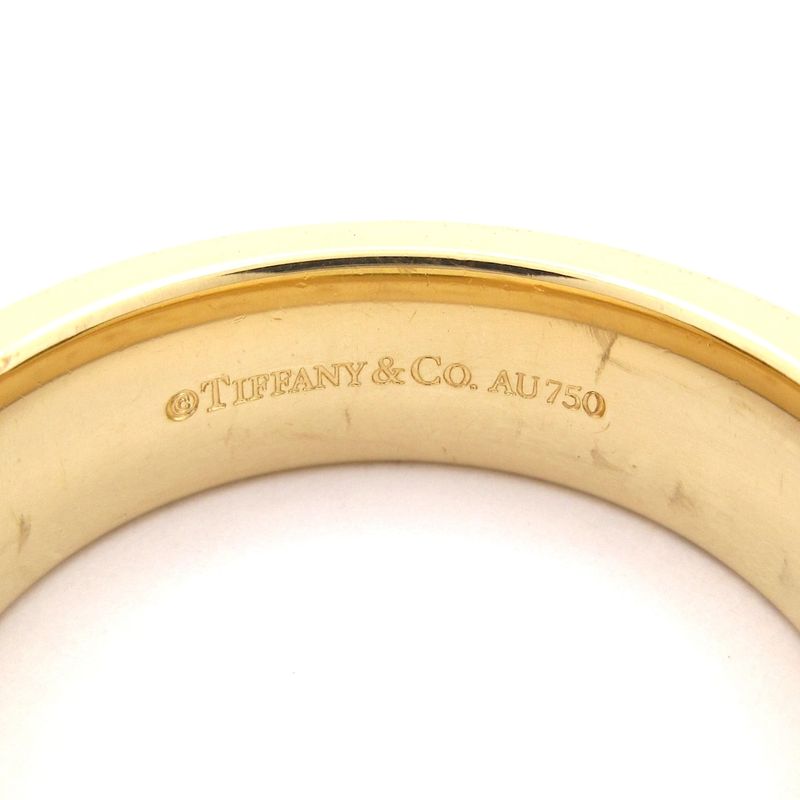 Tiffany & Co Ring T TWO Wide Ring 18K Yellow Gold