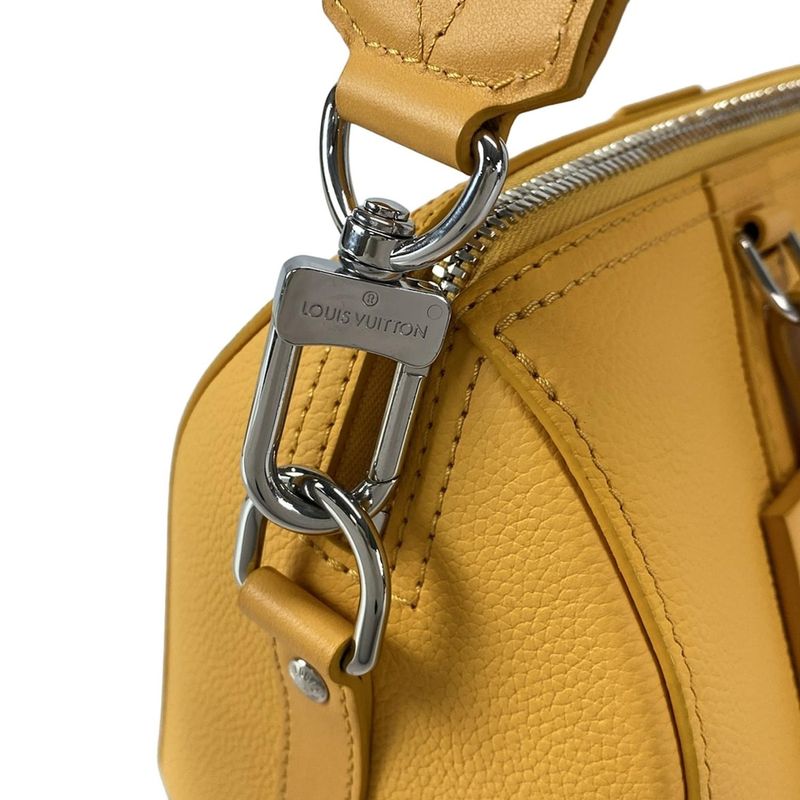 Louis Vuitton Shoulder Bag LV Aerogram City Keepall M21438 Saffron Leather