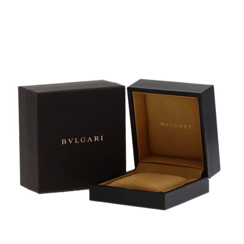Bvlgari Bulgari Livgari Onyx Necklace 18K Yellow Gold Ladies