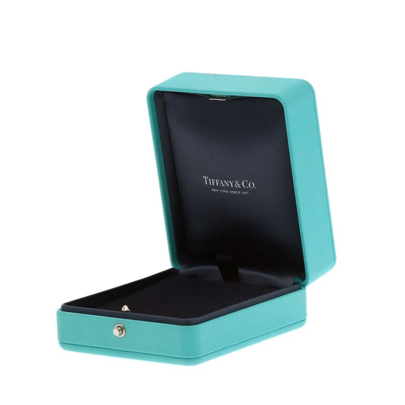 Tiffany & Co By-the-yard 1P Diamond Necklace 18K Pink Gold Ladies