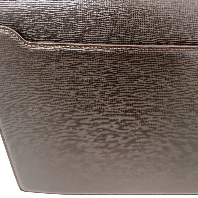 Loewe Business Bag Brown Anagram Excellent Condition Document Bag Leather