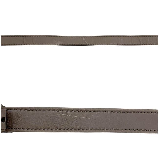 Prada 2 Way Bag Grey Bn2217 Excellent Condition Nappa Leather Preowned