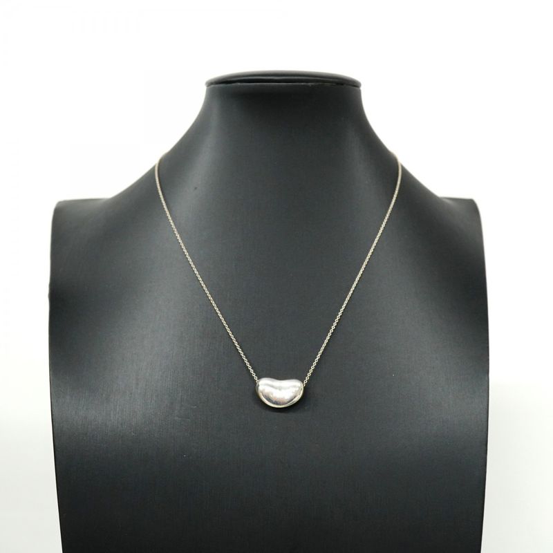 Tiffany & Co Necklace Bean 925 Silver Ladies