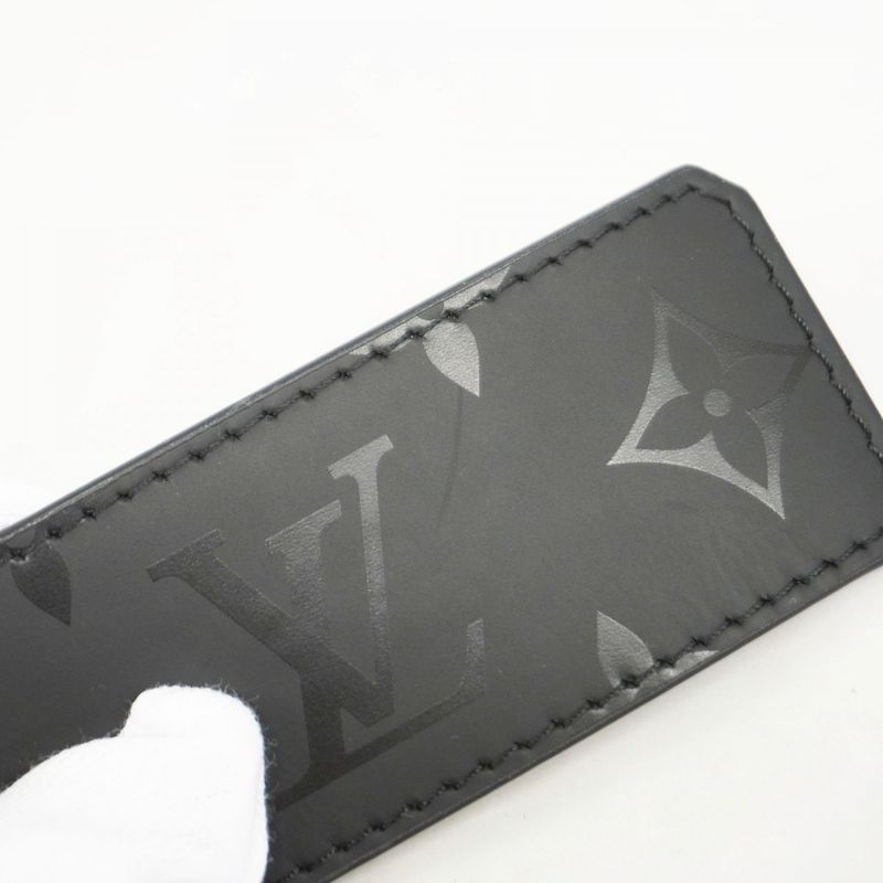 Louis Vuitton Belt Monogram Illusion Ingenieur Santure Pyramid LV M9346 Black