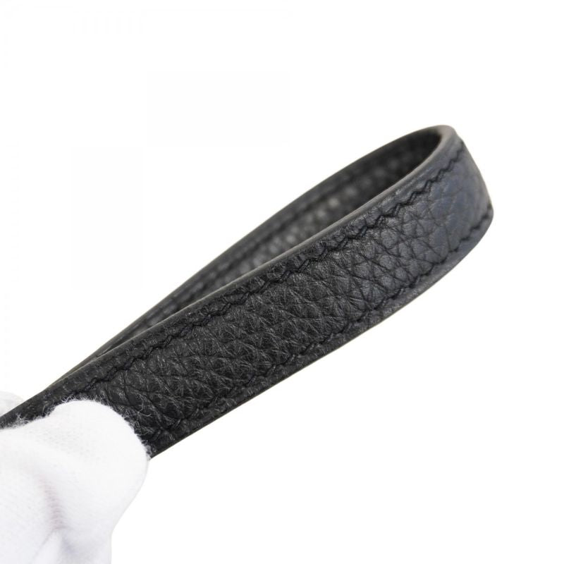 Hermes Handbag Bolide 31 Taurillon Cles Mance Black Silver Hardware Y Engraved