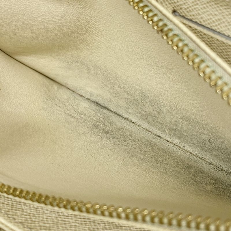 Louis Vuitton Damier Azure Zippy Wallet N60019 Whitemen Women Unisex