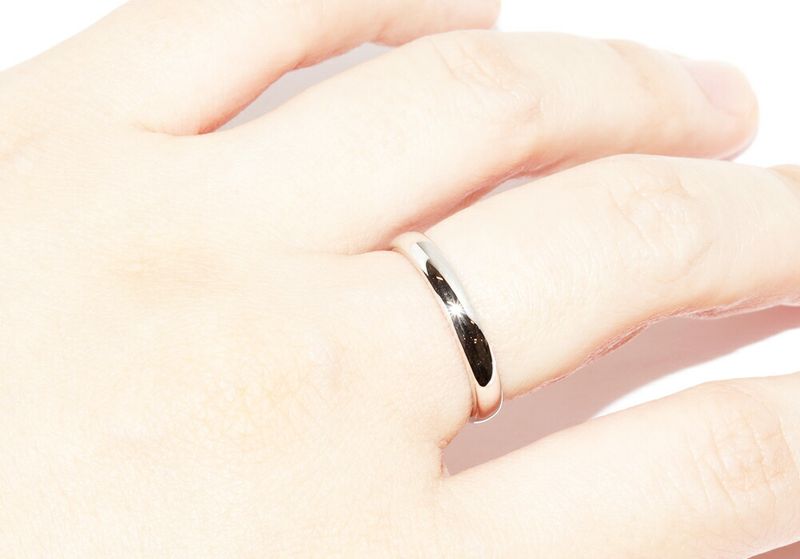 Tiffany & Co Ring Pt950 Classic Band Ring Width 3mm (012in)