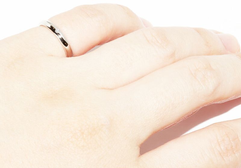 Cartier Ring Pt950 Diamond 1P Classic Wedding Ring 1895 Wedding Ring Width 26mm