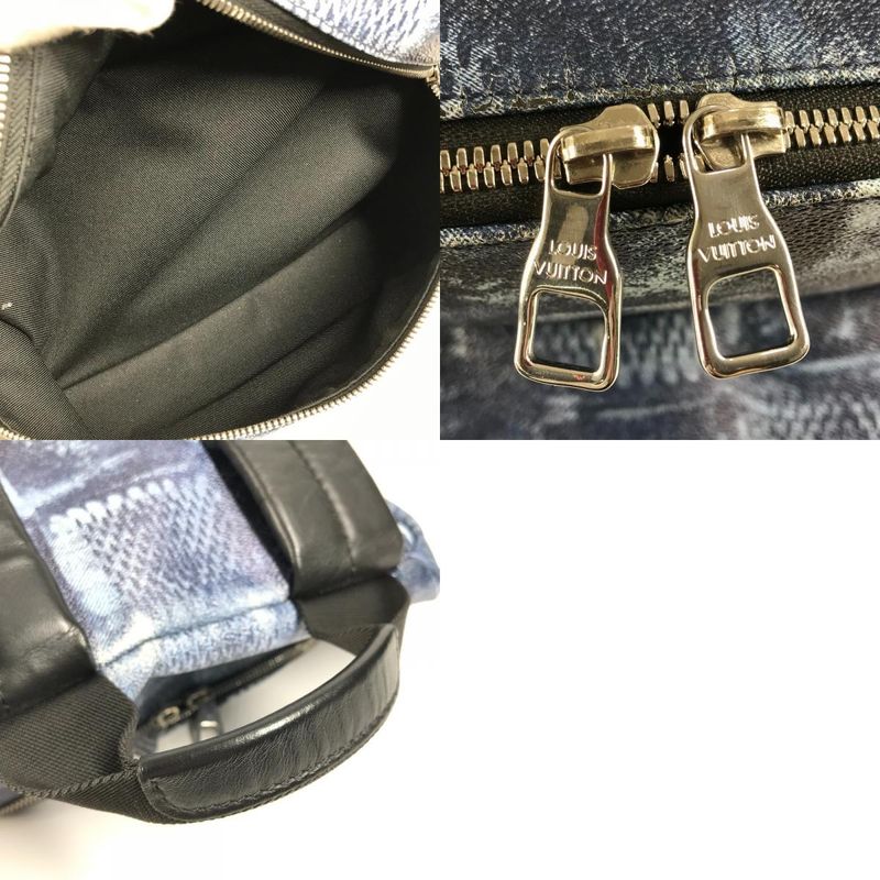 Louis Vuitton Backpack Sac Dis Cabas Lee Backpack PM N50060 Blue