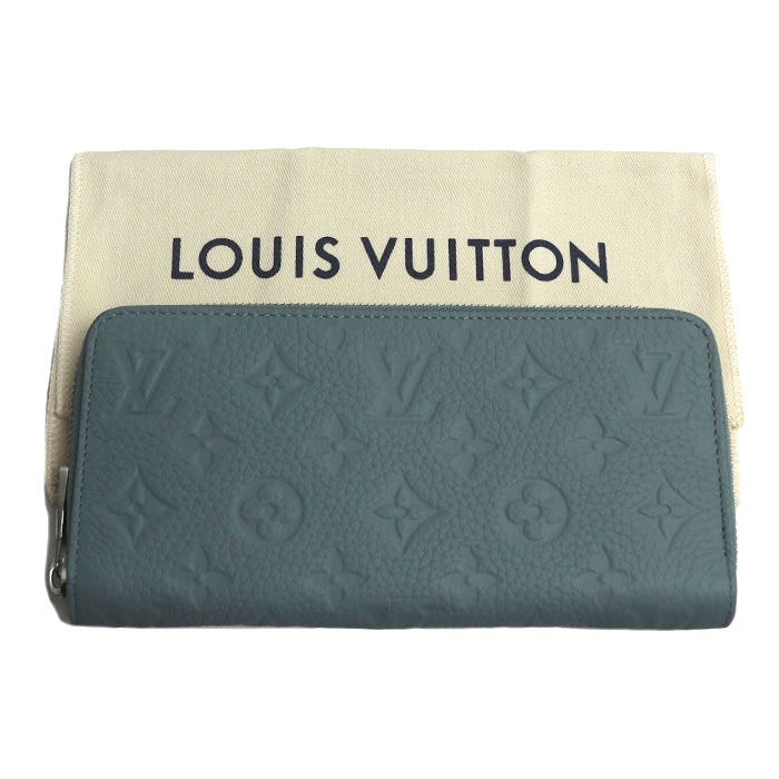 Louis Vuitton Zippy Wallet Horizontal Long Wallet Round Zipper Taurillon