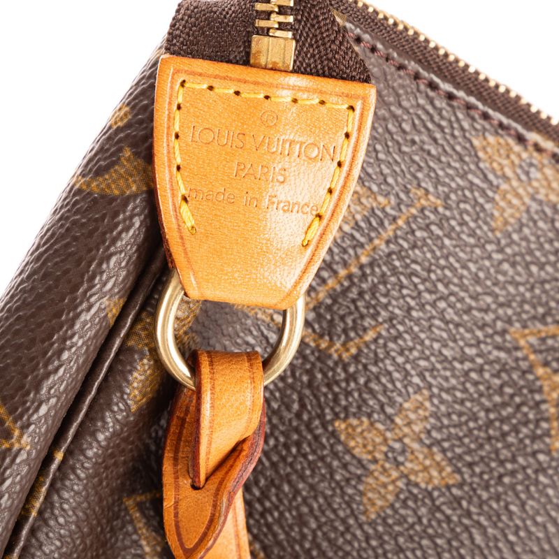 Louis Vuitton Accessory Pouch Brown Monogram AB