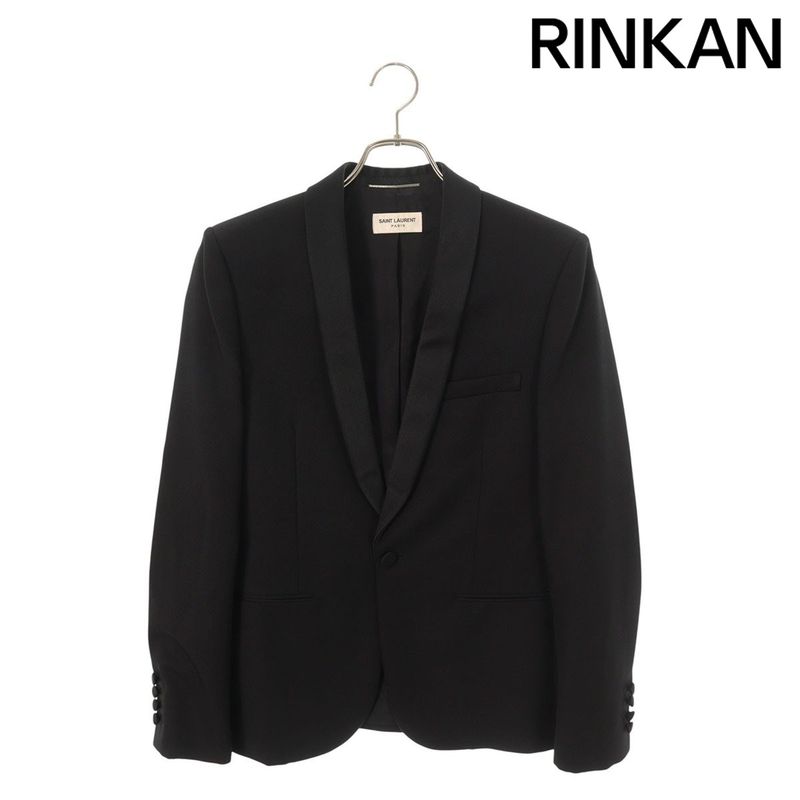 Saint Laurent Paris 509525 Y512w Shawl Collar Tuxedo Tailored Jacket Men 44