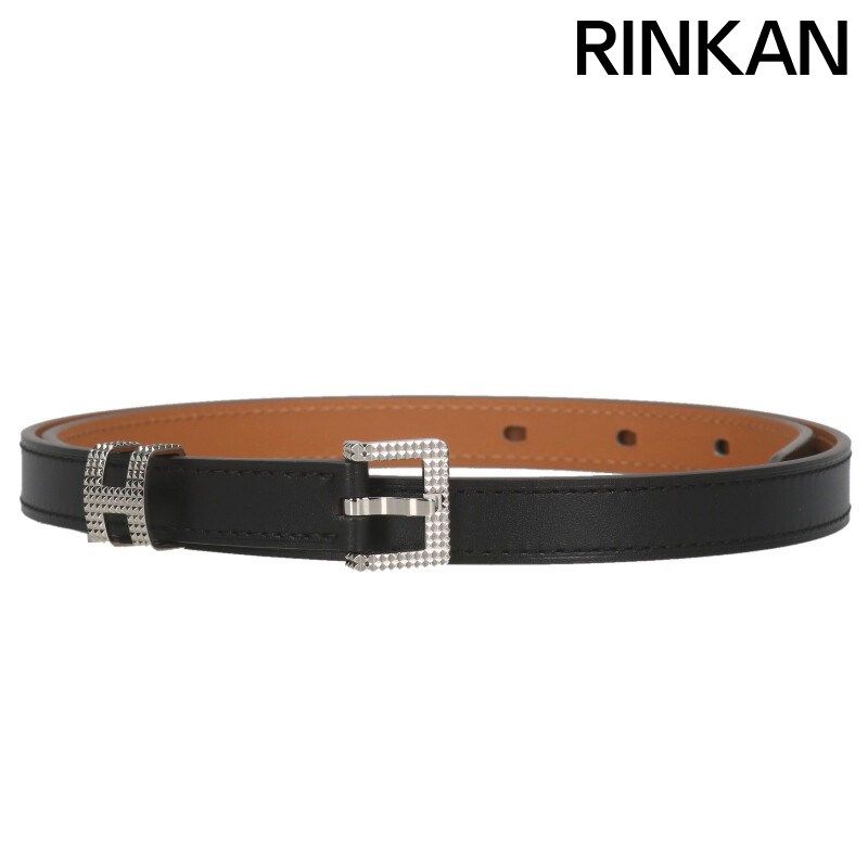 Hermes Pop H B Engraved Svhardware Pop Ash Leather Belt Women's 75