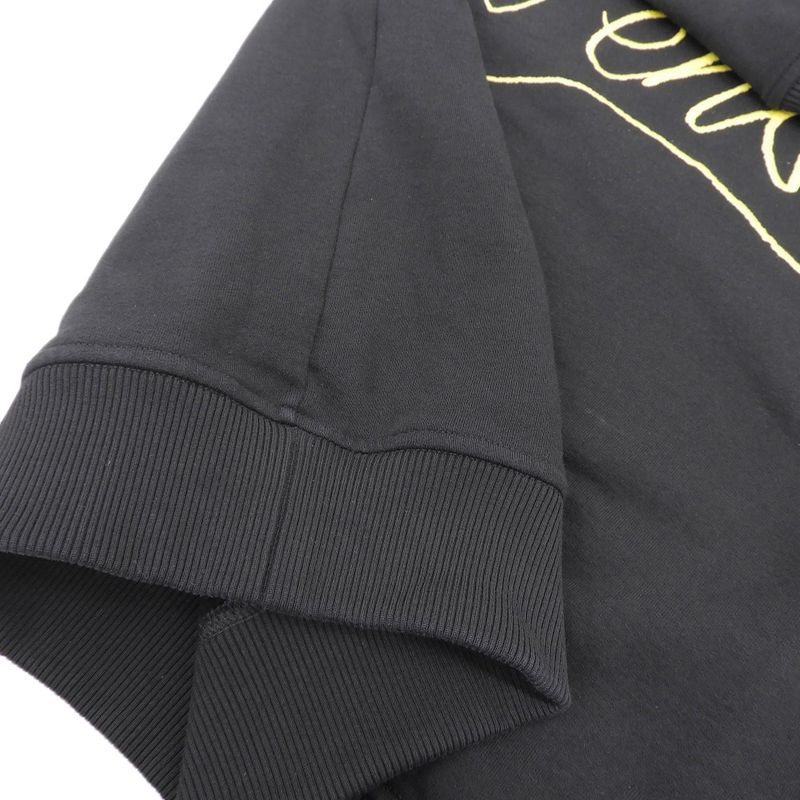 Fendi Art Multi Face Logo Patch Sweatshirt Top Men's Black M Fy1091 21 M